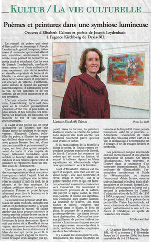 ARTICLE LW DECEMBRE 2003