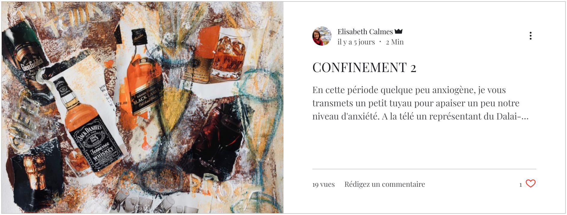 Confinement E. Calmes